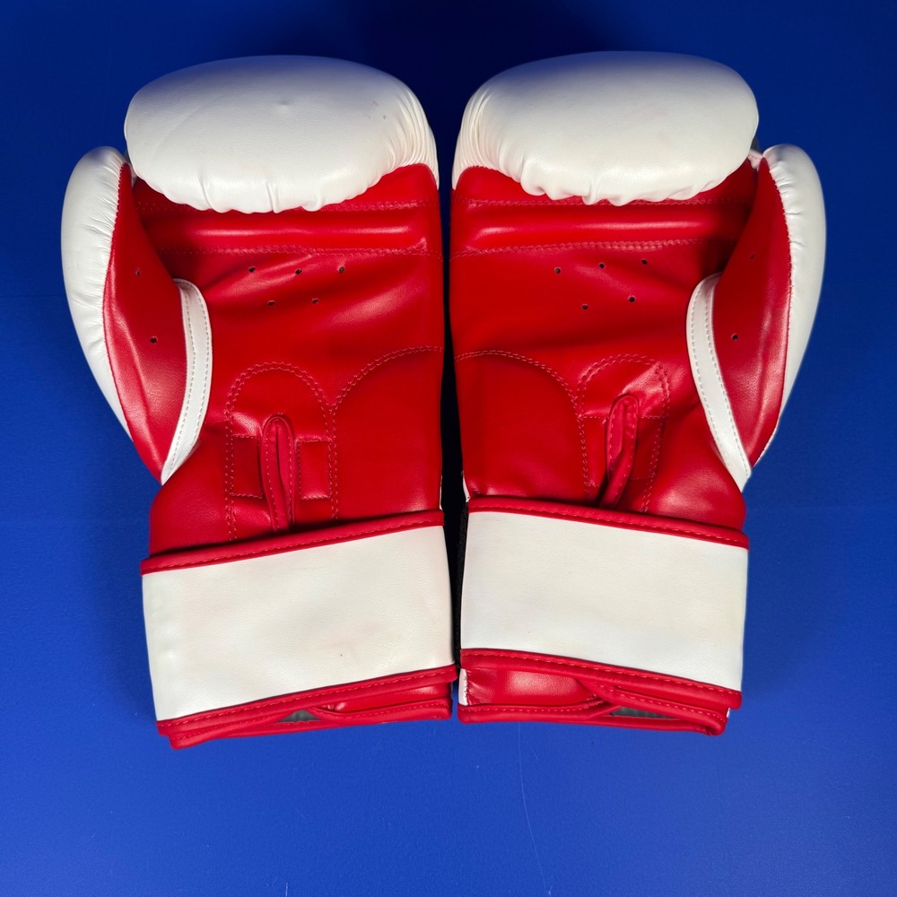 9Round Boxing Gloves Red White Unisex Training Sparring Kickboxing Gear 27 - Picture 2 of 6